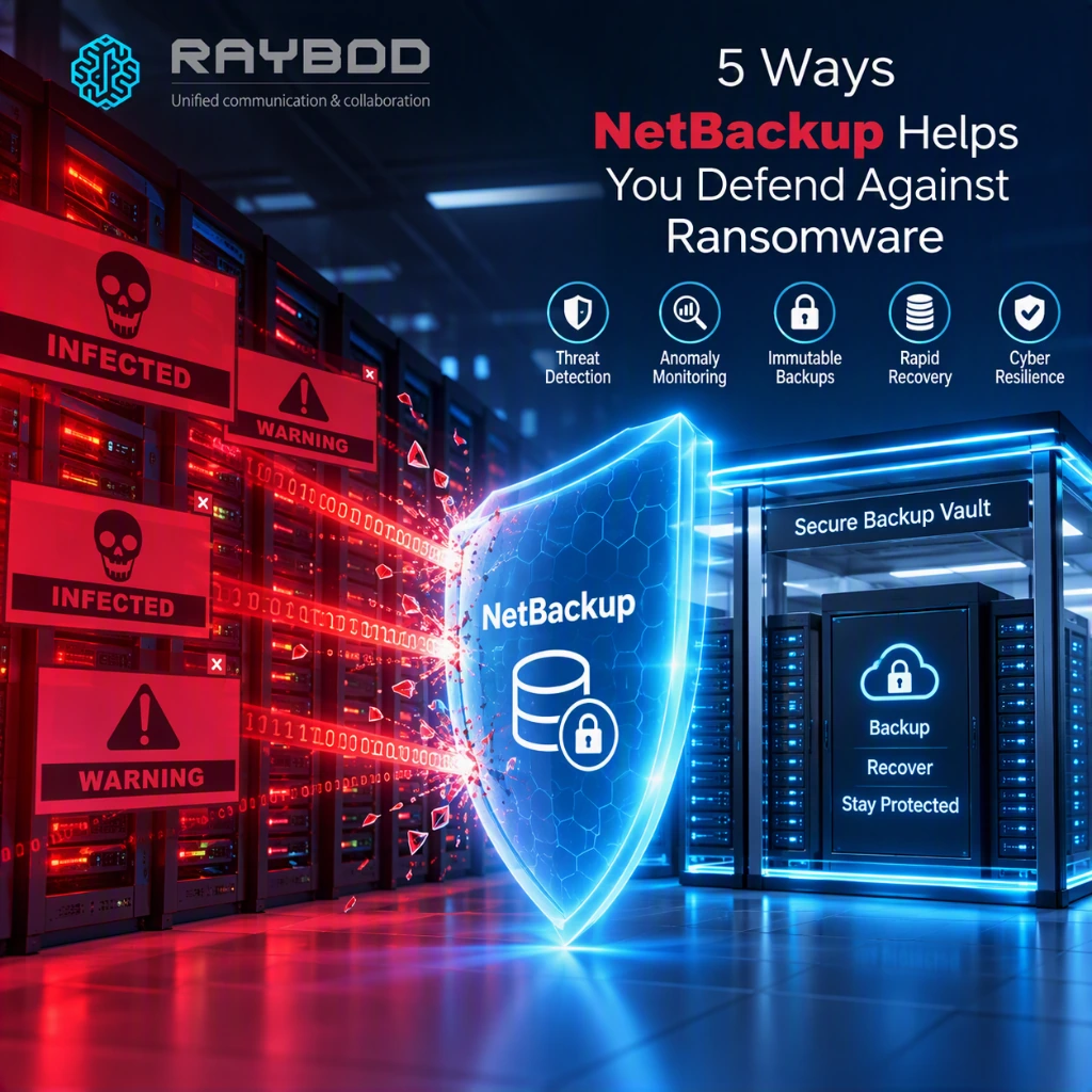 حفاظت NetBackup از نسخه‌های پشتیبان در برابر باج‌افزار با تشخیص تهدید، نسخه تغییرناپذیر و بازیابی
